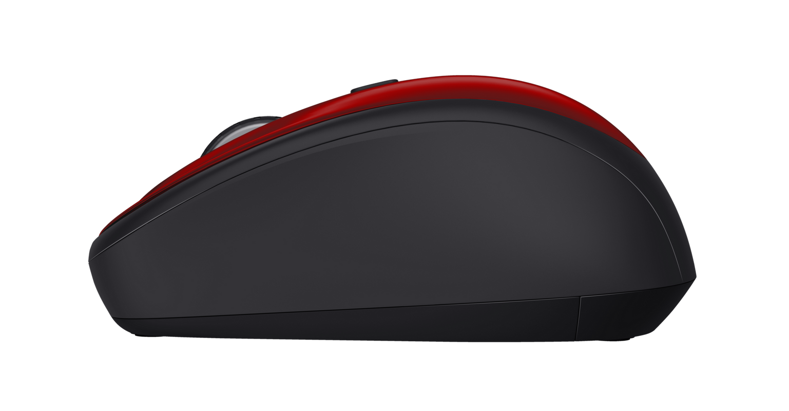 Yvi+ Silent Wireless Mouse Eco - red-Side