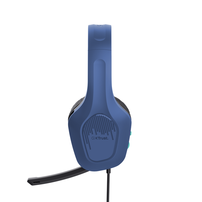 GXT 415B Zirox Gaming headset - Blue-Side