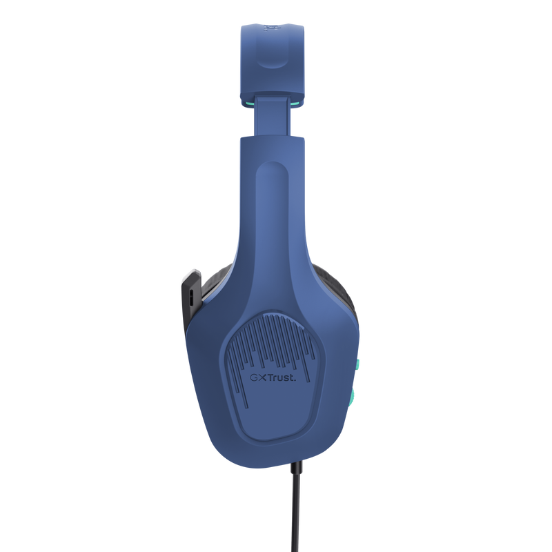 GXT 415B Zirox Gaming headset - Blue-Side