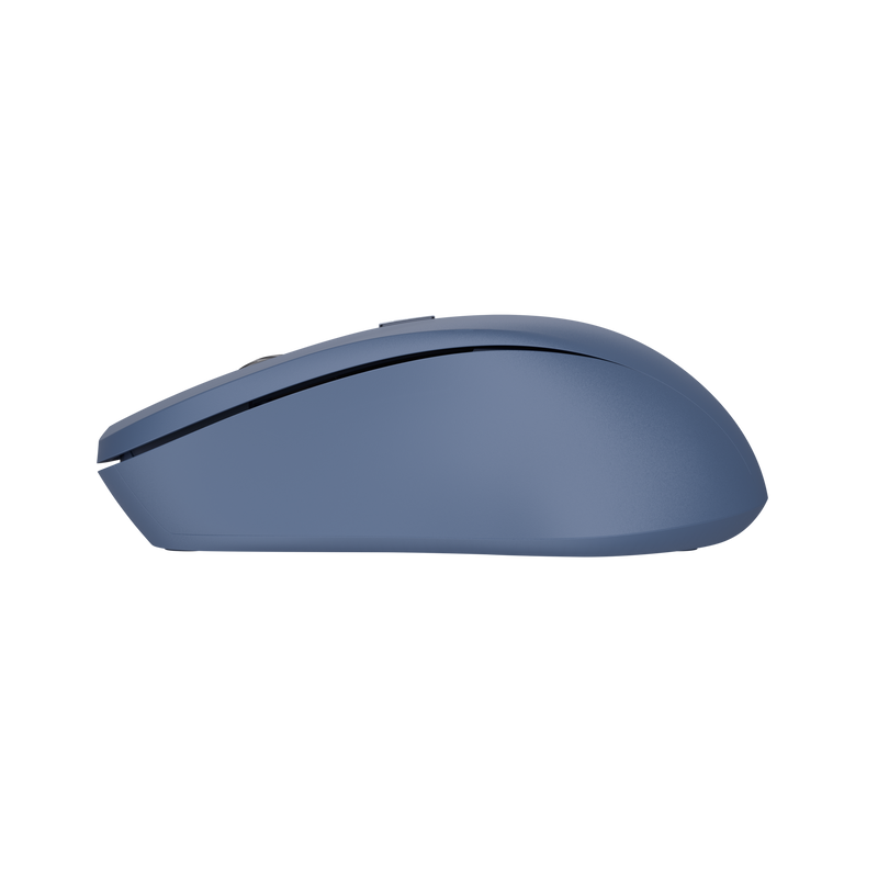 Mydo Silent optical mouse  -  Blue  -Side