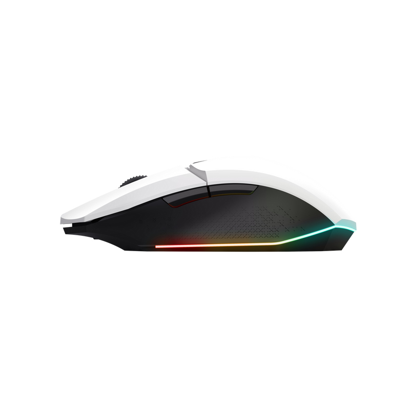 GXT 110W Felox Wireless Gaming Mouse - white-Side