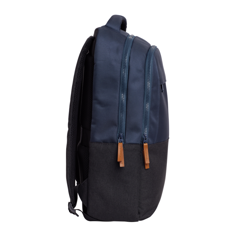 Lisboa 16" Laptop Backpack - Blue-Side