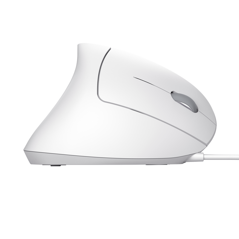 Verto Ergonomic Mouse - White-Side