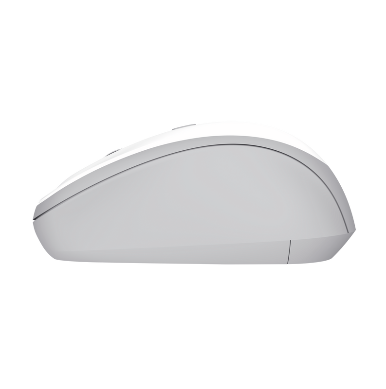 Yvi+ Multi-Device Wireless Mouse - White-Side