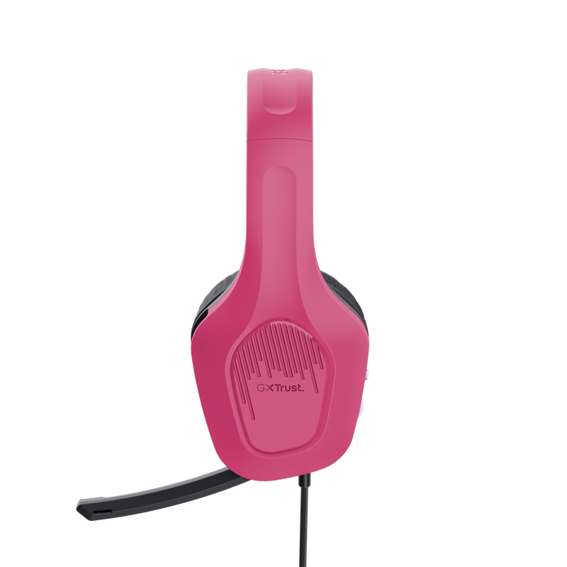 GXT 418P Rayne Lightweight Gaming Headset - Pink-Side