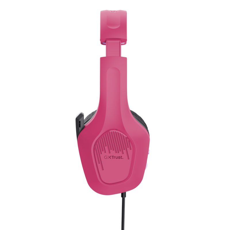 GXT 418P Rayne Lightweight Gaming Headset - Pink-Side