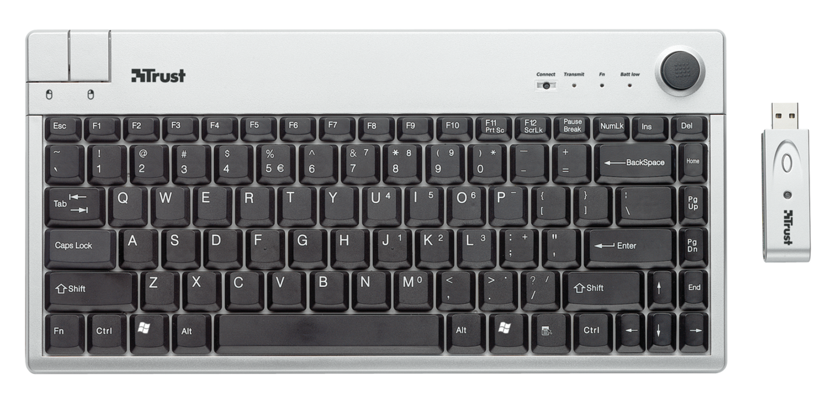 Wireless Pointer Stick Keyboard KB-2800 DE-Top