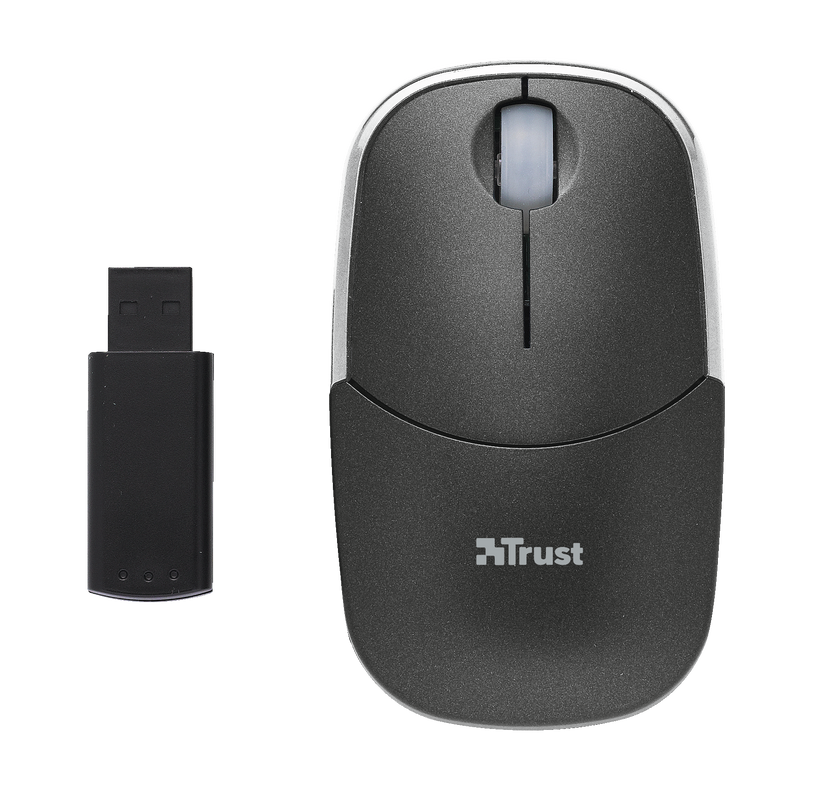 Slimline Wireless Mini Mouse-Top