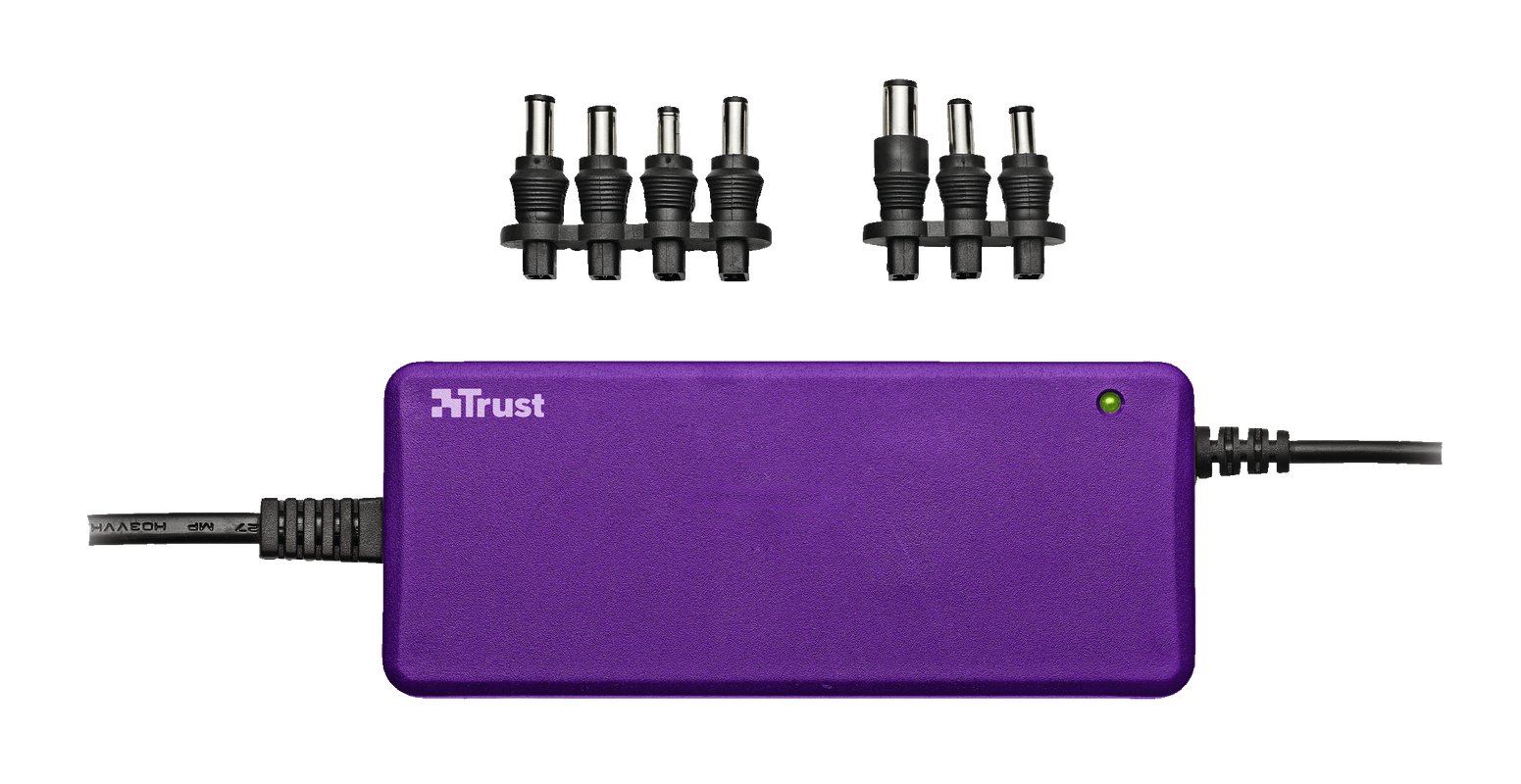 90W Laptop Charger - purple-Top