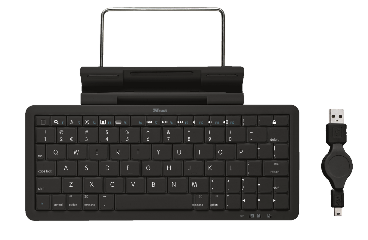 Wireless Bluetooth Keyboard with stand for iPad-Top