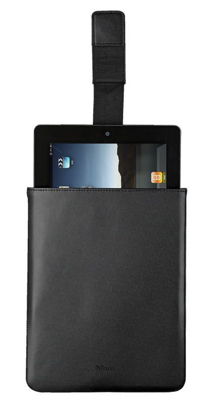 Luxury Protective Sleeve for 10” tablets - black-Top