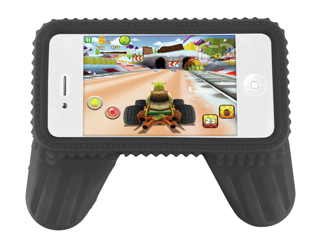 Rubber Gamepad for iPhone 4/4S-Top