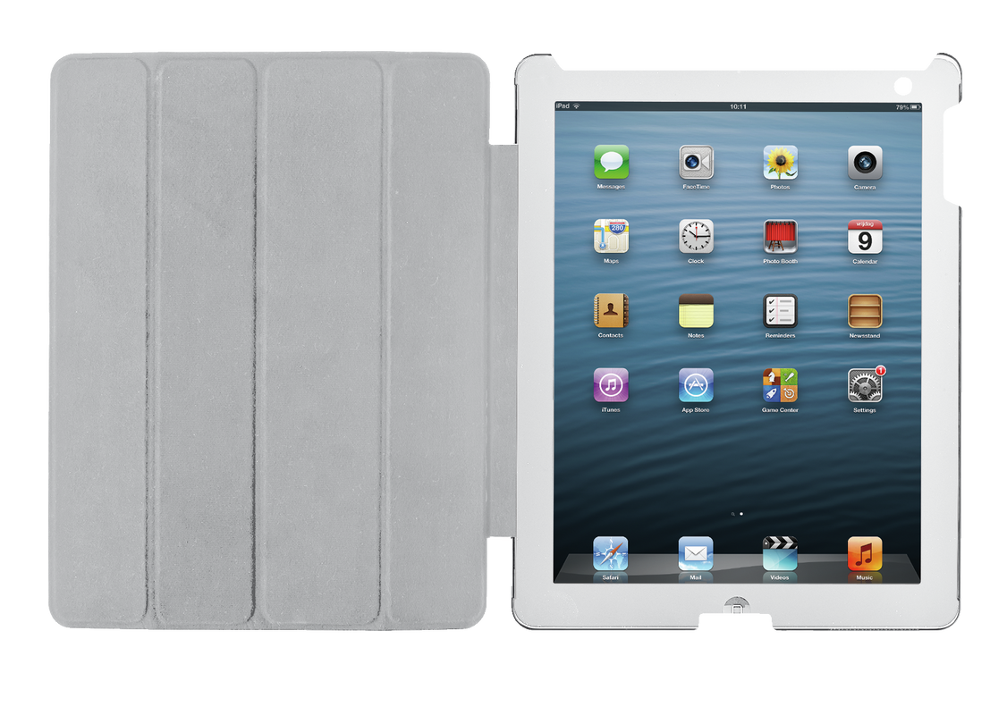 Smart Case & Stand for iPad - white-Top
