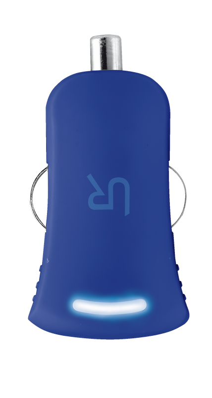 5W Car Charger - blue-Top