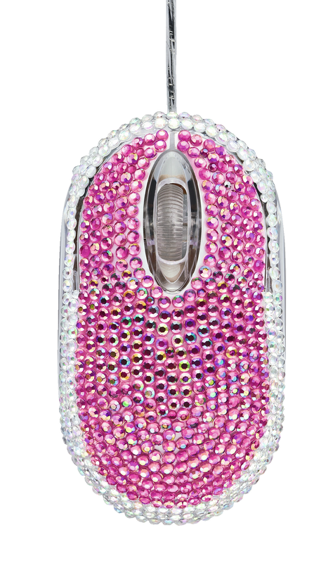 Bling-Bling Mouse - pink/silver-Top