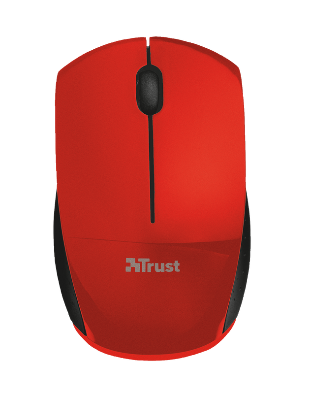 Ovi Wireless Micro Mouse - red-Top