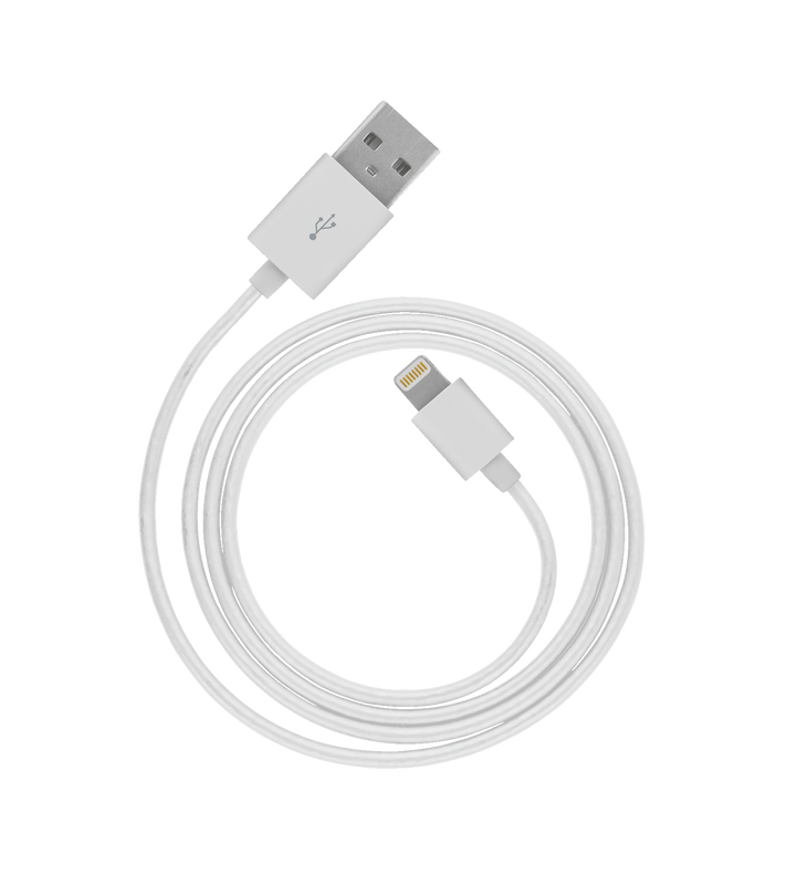 Lightning Cable 1m - white-Top