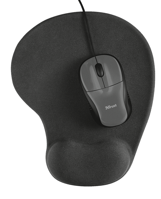 Primo Mouse with mouse pad - black-Top