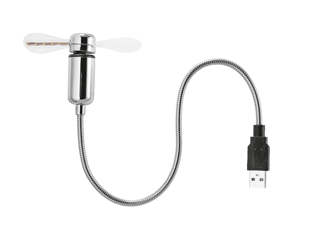 USB Mini Fan with LED lights-Top