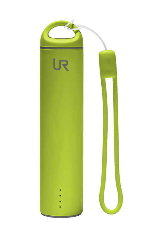 Stilo PowerStick Portable Charger 2600 - lime green-Top