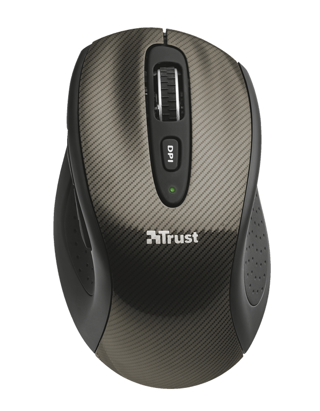 Kerb Compact Wireless Laser Mouse-Top