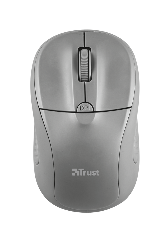 Primo Wireless Mouse - grey-Top