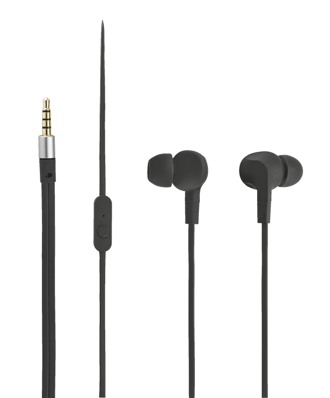 Aurus Waterproof In-ear Headphones - black-Top