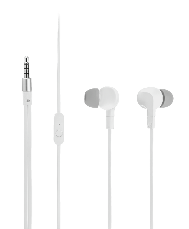 Aurus Waterproof In-ear Headphones - white-Top