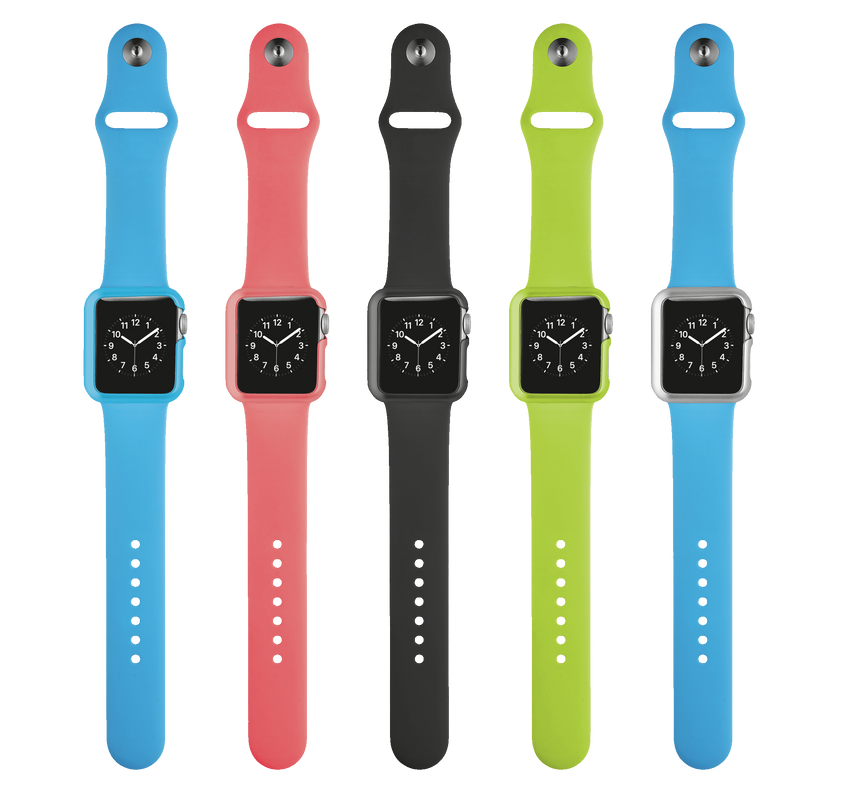 Slim Case 5-pack for Apple Watch 42mm-Top