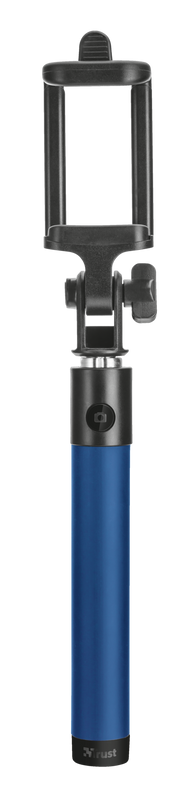 Bluetooth Foldable Selfie Stick - blue-Top