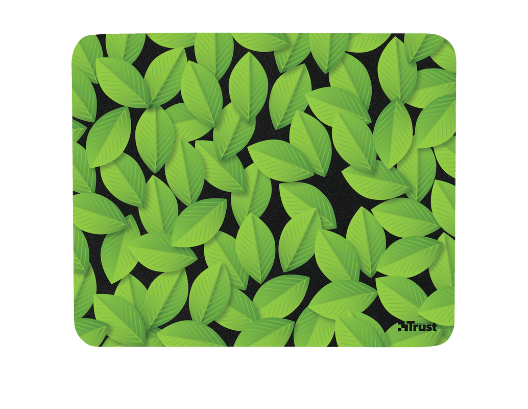 Eco-friendly Mouse Pad - green leaves-Top