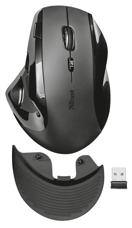 Vergo Ergonomic Wireless Comfort Mouse-Top
