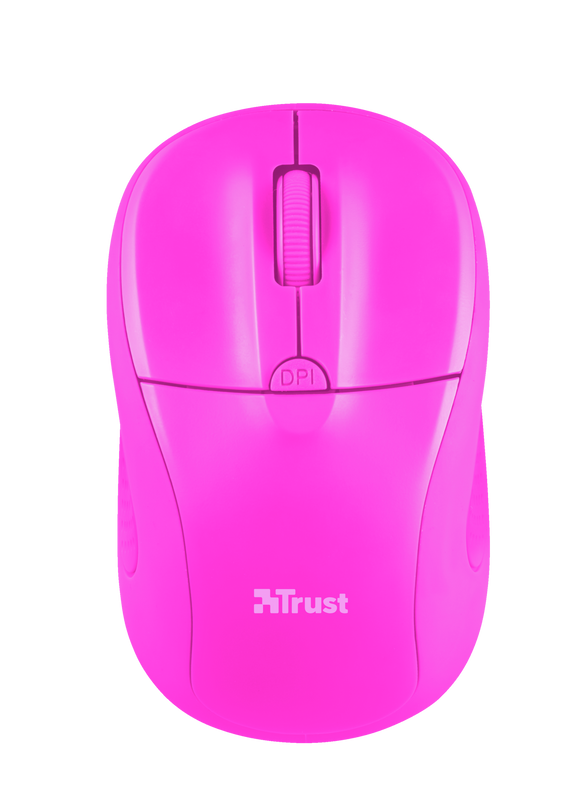 Primo Wireless Mouse - neon pink-Top