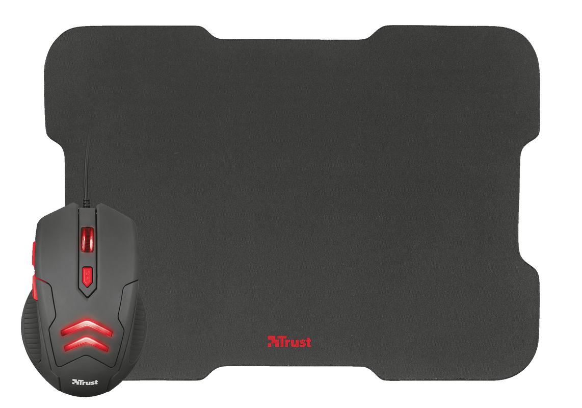Ziva Gaming Mouse with mouse pad-Top