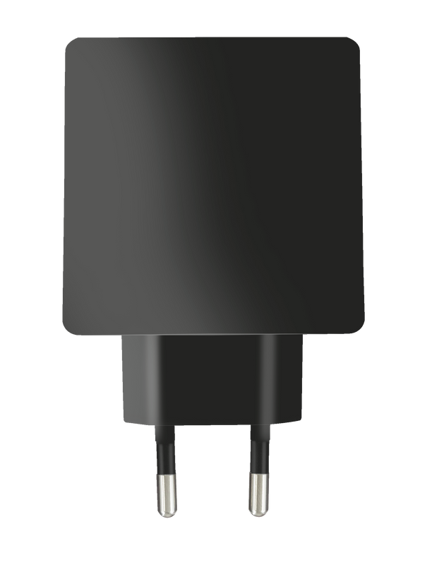 24W Fast Wall Charger with 4 USB-C & USB-A ports-Top