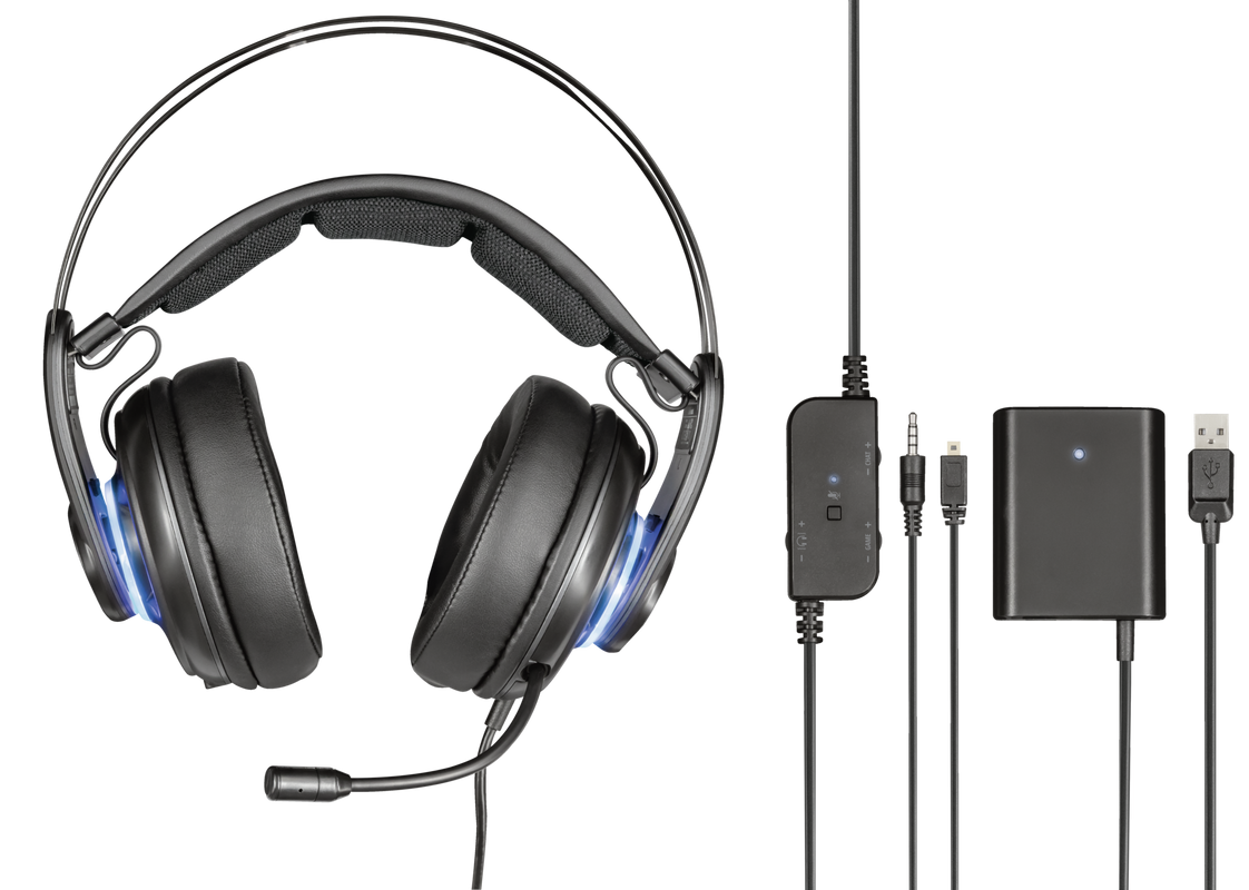 GXT 383 Dion 7.1 Bass Vibration Gaming Headset-Top