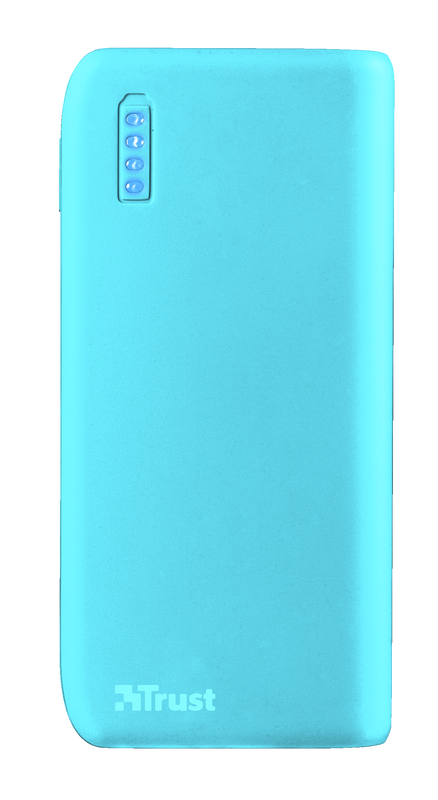 Primo Powerbank 4400 mAh - neon blue-Top