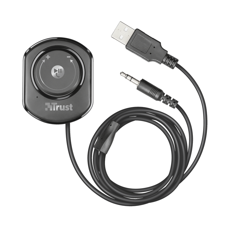 Lega 2-in-1 Bluetooth Music Receiver and Car Kit-Top
