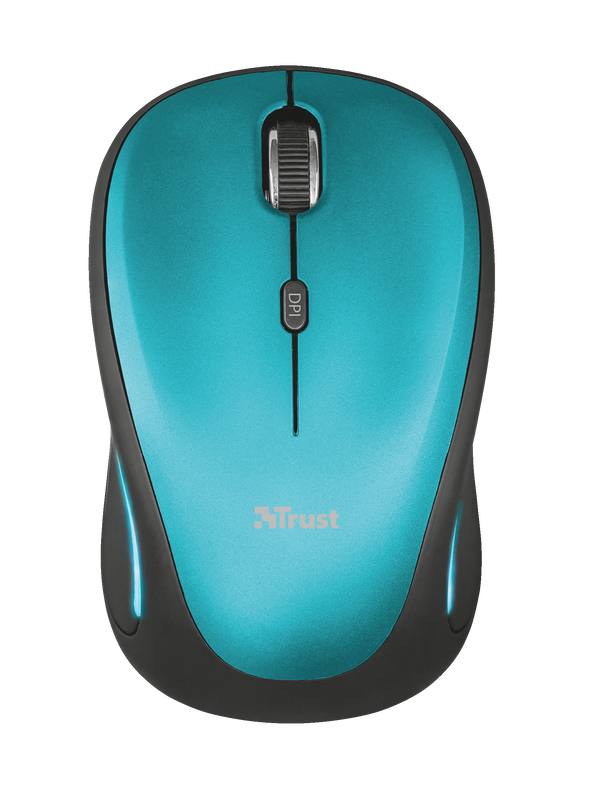 Yvi FX Wireless Mouse - blue-Top