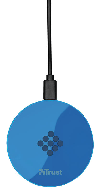 Primo10 Fast Wireless Charger for smartphones - blue-Top