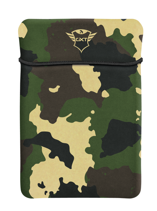 GXT 1242C Lido Sleeve for 15.6” Laptops - jungle camo-Top
