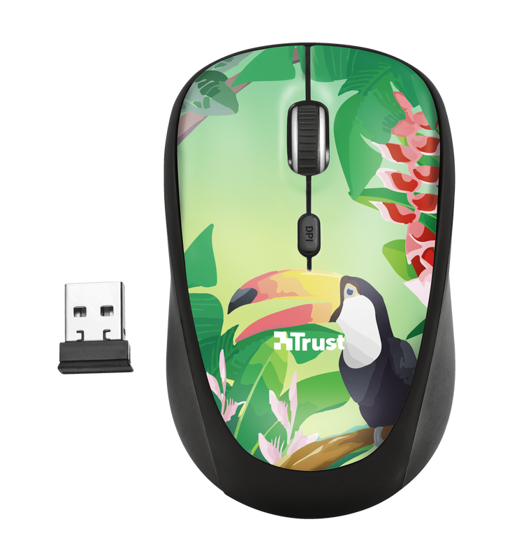 Yvi Wireless Mouse - toucan-Top