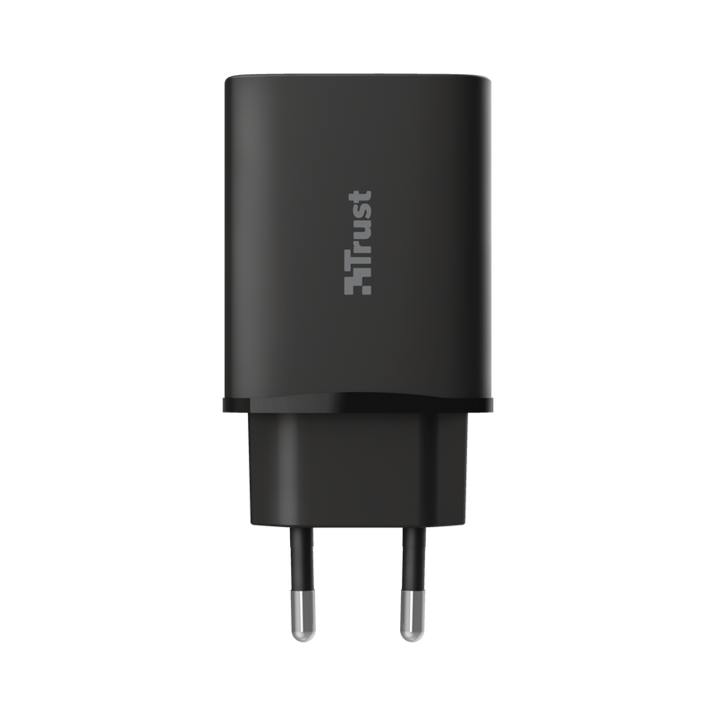 Qmax 18W Ultra-Fast USB-C Wall Charger with PD-Top