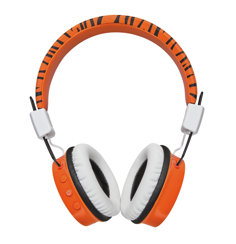 Comi Bluetooth Wireless Kids Headphones - orange-Top
