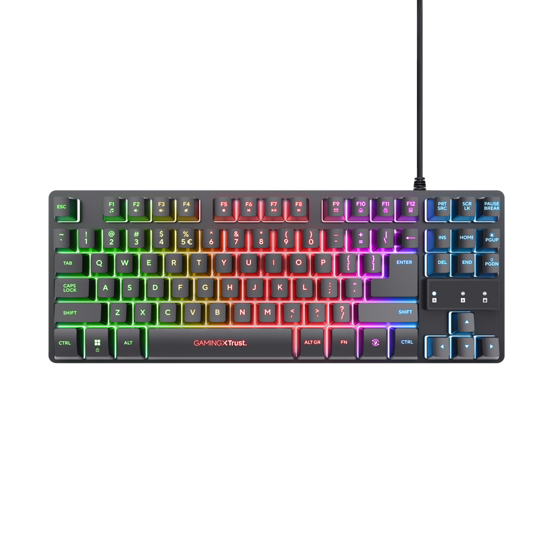 GXT 833 Thado TKL Illuminated Gaming Keyboard-Top