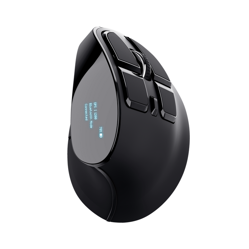 Voxx Rechargeable Ergonomic Wireless Mouse-Top