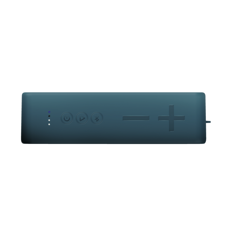 Zowy Max Stylish Bluetooth Wireless Speaker - blue-Top