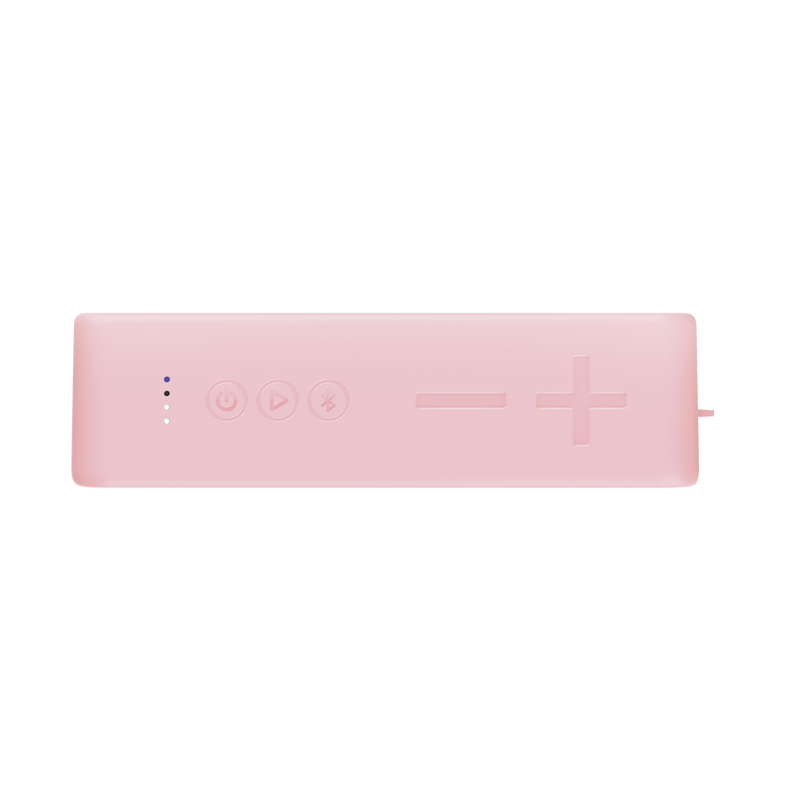 Zowy Max Stylish Bluetooth Wireless Speaker - pink-Top