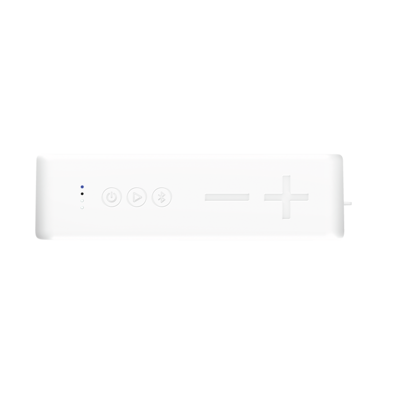 Zowy Max Stylish Bluetooth Wireless Speaker - white-Top
