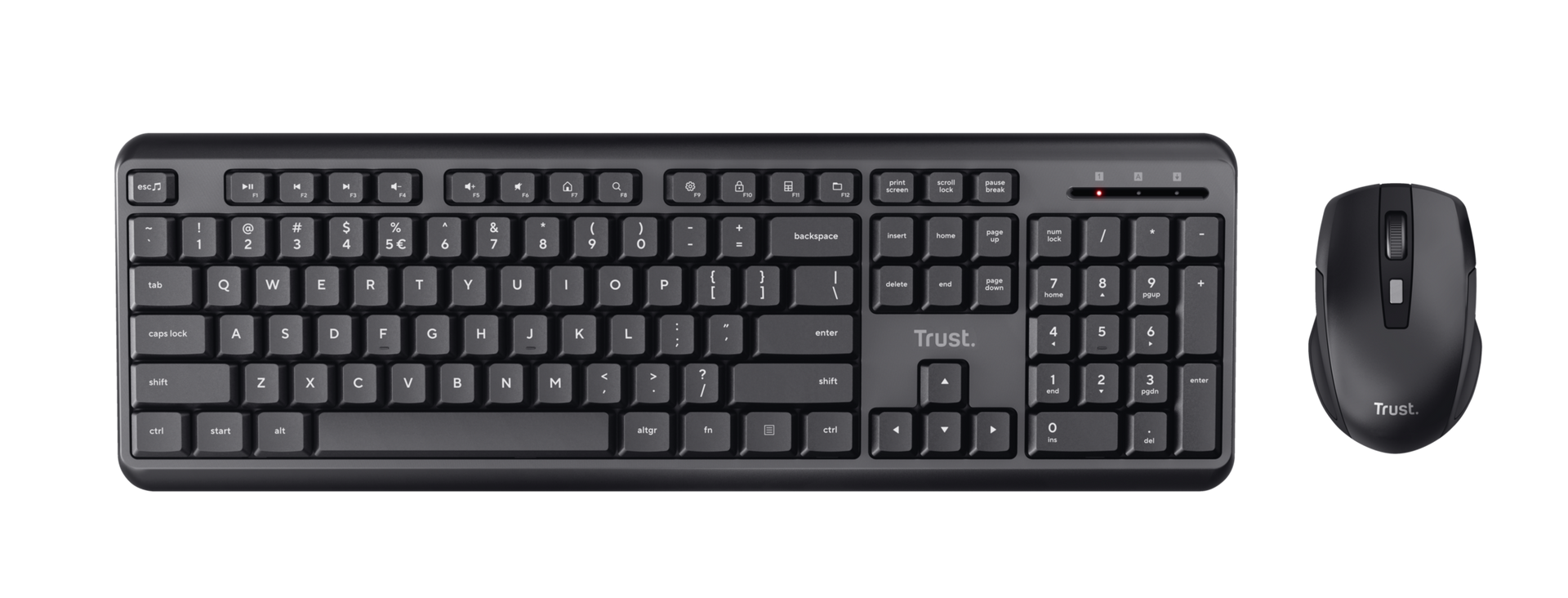 Ymo Wireless Keyboard and Mouse set-Top